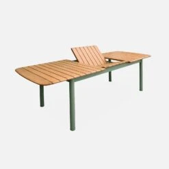 Table De Jardin Extensible Bois Et Métal 6 à 8 Places -Mobilier de maison ecxtp190seggy 9a9e50e2f8da1134d4e16850a5ff584d