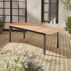 Table De Jardin Extensible Bois Et Aluminium 8 à 10 Places -Mobilier de maison ecxts250tblat 9e5d7a5f75b981839281800609ce65dc