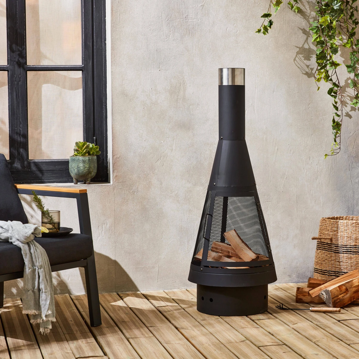 Brasero Cheminée D'extérieur 1 Brasero Cheminée D'extérieur