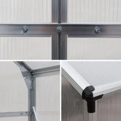 Serre De Jardin Polycarbonate 5m² -Mobilier de maison gh5pcsg 7206eeecf443bc7b01a78e66d4bfd17f