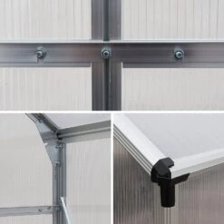 Serre De Jardin Polycarbonate 7m² -Mobilier de maison gh7pcsg 827194a47d5c4a3b193905bc314af4c5