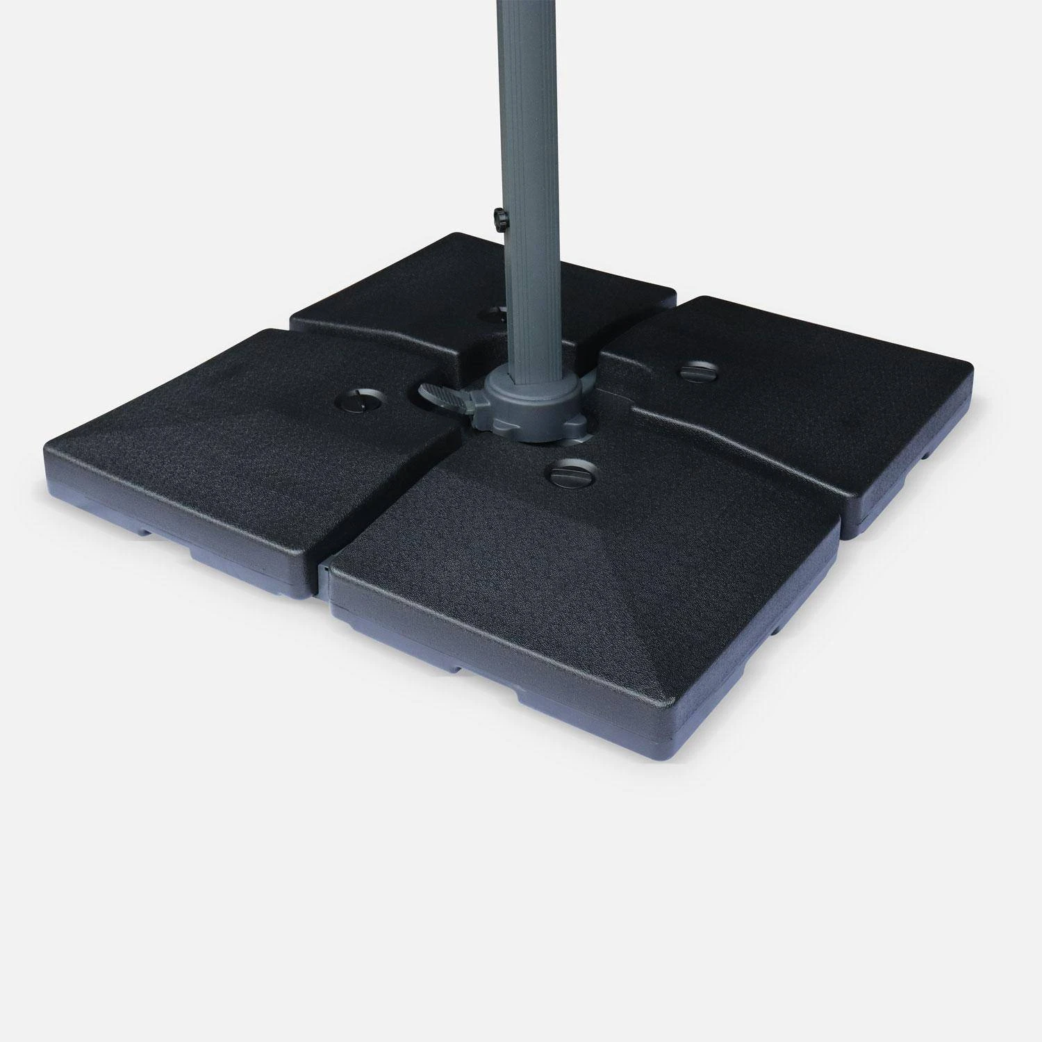 Dalle à Lester Pour Parasol 51x51cm (lot De 4) 1 Dalle à Lester Pour Parasol 51x51cm (lot De 4)