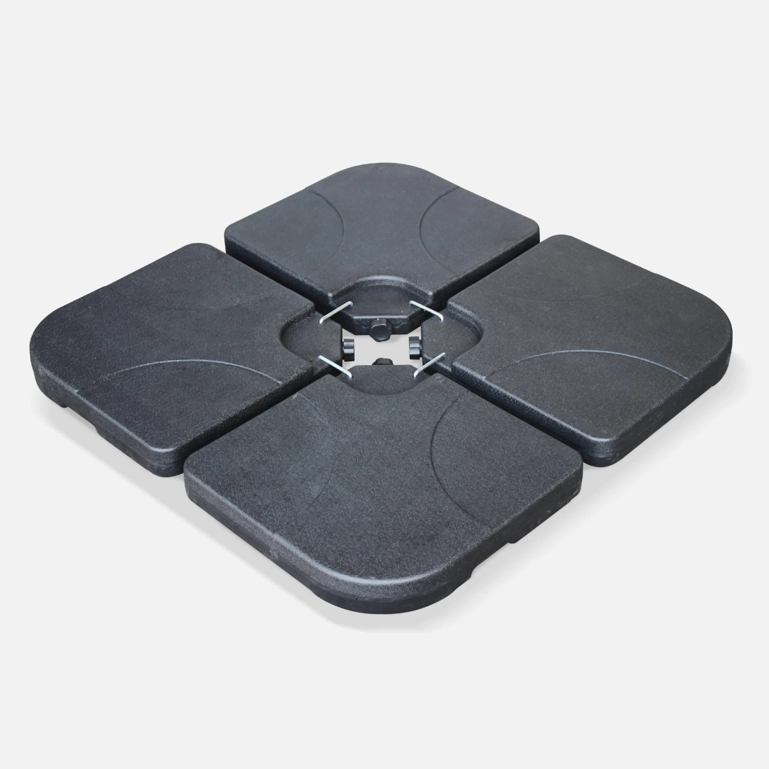 Dalles à Lester Pour Parasol 50x50cm (lot De 4) 2 Dalles à Lester Pour Parasol 50x50cm (lot De 4) – Image 2