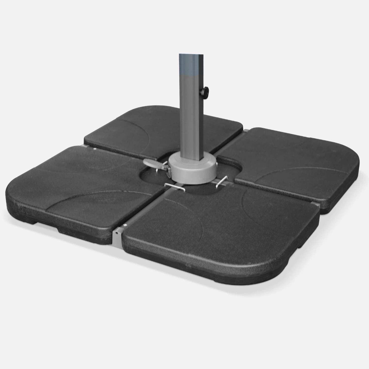 Dalles à Lester Pour Parasol 50x50cm (lot De 4) 3 Dalles à Lester Pour Parasol 50x50cm (lot De 4) – Image 3