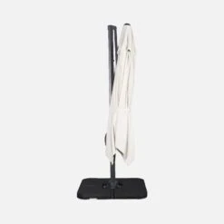 Parasol Déporté Carré 3x3m Couleur : Ecru -Mobilier de maison hukd3x3ecru 1e018c92da80d8b2516518e145b1272a