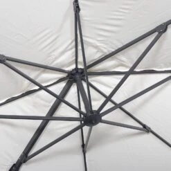 Parasol Déporté Carré 3x3m Couleur : Ecru -Mobilier de maison hukd3x3ecru 48eede035713ce9c35fbb9c8761dc839