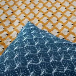 Parure De Lit Réversible 2 Places Imprimé Fleurs De Lotus En Microfibre 7 Parure De Lit Réversible 2 Places Imprimé Fleurs De Lotus En Microfibre -Mobilier de maison ibedpmc240loux 60548165acd8788b9350f040c8e13e62