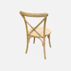 Chaise De Bistrot Vintage Bois (lot De 2) Couleur : Naturel -Mobilier de maison ibelchrx2nat 3504abfecd4a9484e4bf0cce42535f30