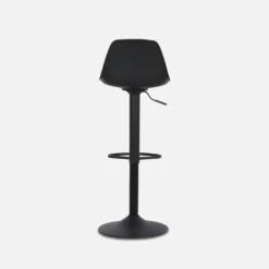 Tabouret Bar Réglables 61,5/83,5cm Simili Cuir (lot De 2) Couleur : Noir -Mobilier de maison ibsajfullbk 0d24c26da8484fc3cb67a8d7a4d73b10