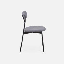 Chaise Scandinave Pieds Acier (lot De 4) Couleur : Gris Foncé -Mobilier de maison ichairartx4dg bbd67aae09cb5bf0a109cd878f527726