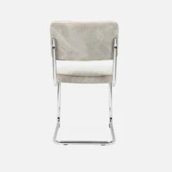 Chaise Cantilever Velours Côtelé (lot De 2) Couleur : Grège -Mobilier de maison ichrmjcrgyx2 c58c3b3b49be3c31314fecba5eedac8f