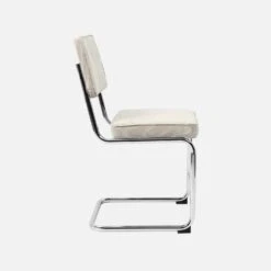 Chaise Cantilever Velours Côtelé (lot De 2) Couleur : Grège -Mobilier de maison ichrmjcrgyx2 f69f244c86245781425c905e14aa0540