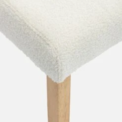 Chaise Bouclette Et Pieds Bois (lot De 4) -Mobilier de maison idchrbclx4 078ea8b6acca97c8a1363961189d7ddc