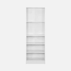 Module Dressing Avec 5 étagères Couleur : Blanc -Mobilier de maison idres5shwh d57e7b6d2352e0c9b7f48f403a9b6bfa