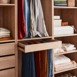 Kit Dressing Modulable Avec 4 éléments Couleur : Naturel -Mobilier de maison idresfullkitnat 48755c36c862f787f4729bc706e1f8d8