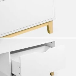 Table Basse Effet Bois Pieds Bois 1 Tiroir -Mobilier de maison ifkcoftable 6a9c0222a0c6bb1278358e11a251ce92