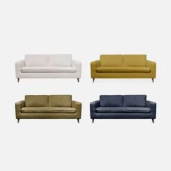 Canapé Lit Convertible 3 Places Avec Matelas 12cm - Fabriqué En France Couleur : Moutarde 22 Canapé Lit Convertible 3 Places Avec Matelas 12cm - Fabriqué En France Couleur : Moutarde -Mobilier de maison igusbedsofacur f86b816e10597ed042bfed8bfed94bdf