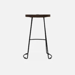 Tabouret De Bars Bois De Manguier Et Acier, Repose Pieds, 65cm (lot De 4) Couleur : Teinté Noyer 14 Tabouret De Bars Bois De Manguier Et Acier, Repose Pieds, 65cm (lot De 4) Couleur : Teinté Noyer -Mobilier de maison ijabst65x4wal 8a873a1bbda40d7cc7e6f5bf2c8bf841