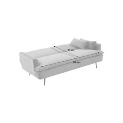 Canapé Convertible 2-3 Places Tissu Bouclette 13 Canapé Convertible 2-3 Places Tissu Bouclette -Mobilier de maison ijsofbed3bcl 0a725ba6d0826f00e9c95725bcbbd888