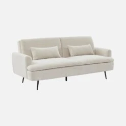 Canapé Convertible 2-3 Places Tissu Bouclette 9 Canapé Convertible 2-3 Places Tissu Bouclette -Mobilier de maison ijsofbed3bcl 474131ef44b95623b060a5e9a483a177