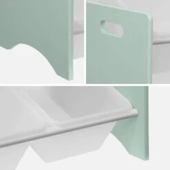 Lot De 2 Meubles De Rangement Jouet, 18 Casiers Couleur : Vert Céladon -Mobilier de maison ikscandiougcx2 0b5218bec370ec5483b5279eaef0a4c9