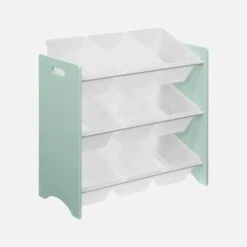 Lot De 2 Meubles De Rangement Jouet, 18 Casiers Couleur : Vert Céladon -Mobilier de maison ikscandiougcx2 3cae1e8ed1d6455e61997ec509f165eb