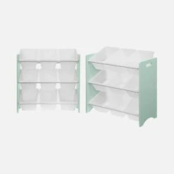 Lot De 2 Meubles De Rangement Jouet, 18 Casiers Couleur : Vert Céladon -Mobilier de maison ikscandiougcx2 ad915220d626be549e097db49cdda54d