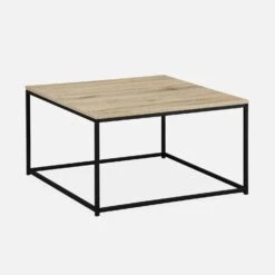 Table Basse Industrielle Effet Bois Et Métal -Mobilier de maison ilfsqct70bn ad3a4ff52ccf20930fd1c0806f3abe9e