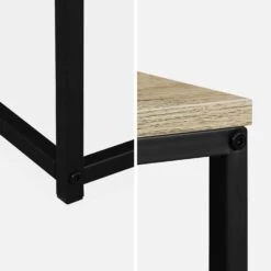 Table Basse Industrielle Effet Bois Et Métal -Mobilier de maison ilfsqct70bn d95eec990d3000da50906d1733ce4f4b