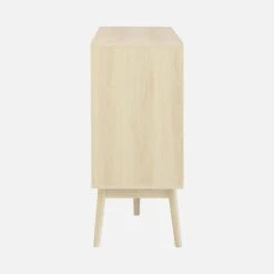 Buffet Scandinave Effet Bois 2 Portes 150 Cm Couleur : Bois Clair -Mobilier de maison ilinbuffetl 9c8a020e17c9cbd4be6e7fbec24eb05b