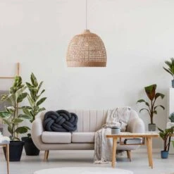 Suspension En Rotin Naturel Ø53cm 6 Suspension En Rotin Naturel Ø53cm -Mobilier de maison ilumcub53rot cc36d232c27105b3e2ae59fe781e4ec4