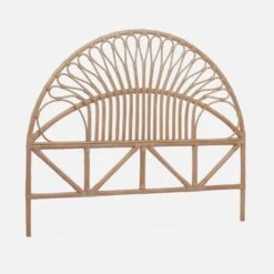 Tête De Lit En Rotin Naturel -Mobilier de maison imalhb160nat 5de3f9f3353c95e7a7c26b8c796d6c67