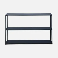 Etagère Bibliothèque Industrielle Basse Métal Noir 3 Niveaux 9 Etagère Bibliothèque Industrielle Basse Métal Noir 3 Niveaux -Mobilier de maison indubkc120bk db4835807b5be8d507c7ad3198403c12