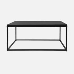 Table Basse Noir En Métal - Industrielle -Mobilier de maison indusqct80bk f9391357098c0cbb56859d2ea282ff3f