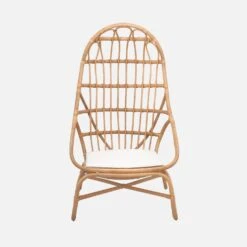 Fauteuil œuf En Rotin Avec Coussin -Mobilier de maison ipadcobchrnat 2f43a9eac75ce9770dd818b76d127be6