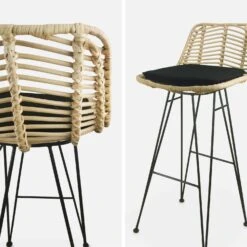 Tabouret De Bar Métal Et Rotin 75cm (lot De 2) Couleur : Noir 16 Tabouret De Bar Métal Et Rotin 75cm (lot De 2) Couleur : Noir -Mobilier de maison irawsto75bkx2 1a601db429e2703e3ec14db2999edc6e