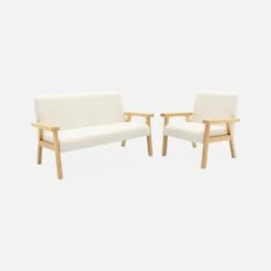 Fauteuil Scandinave Enfant Bois D'hévéa Couleur : Blanc -Mobilier de maison iskakid1bcl 63008e2b9075dc1484986a7cb306df41