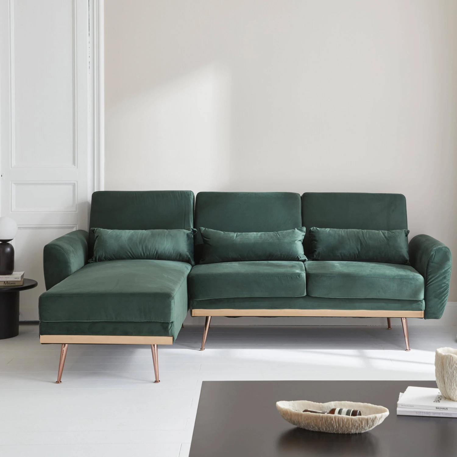 Canapé D'angle Convertible Réversible 3 Places 1 Canapé D'angle Convertible Réversible 3 Places