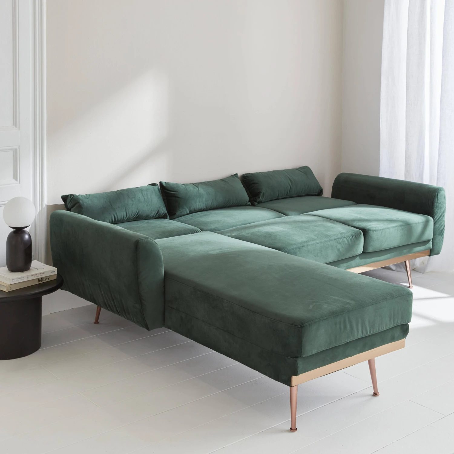 Canapé D'angle Convertible Réversible 3 Places 2 Canapé D'angle Convertible Réversible 3 Places – Image 2