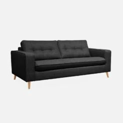 Canapé Lit Convertible 3 Places Avec Matelas 12cm - Fabriqué En France Couleur : Anthracite 16 Canapé Lit Convertible 3 Places Avec Matelas 12cm - Fabriqué En France Couleur : Anthracite -Mobilier de maison itlsbedsofaat de71623d1b36014333a7363886da07d9