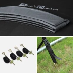 Trampoline 370cm Filet Intérieur Avec Pack D'accessoires -Mobilier de maison kit370innergy 643796f6b59ac810030d95eca9286b94
