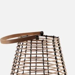 Lanterne En Rotin Intérieur/extérieur (lot De 2) -Mobilier de maison lant31rotinx2 34fdbc7cf3d188fd826e23546db09b5c