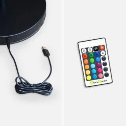 Lampadaire Solaire Extérieur LED 8 Lampadaire Solaire Extérieur LED -Mobilier de maison ledfl51sol a216afeb3ea57f24a51dbba869d798b4