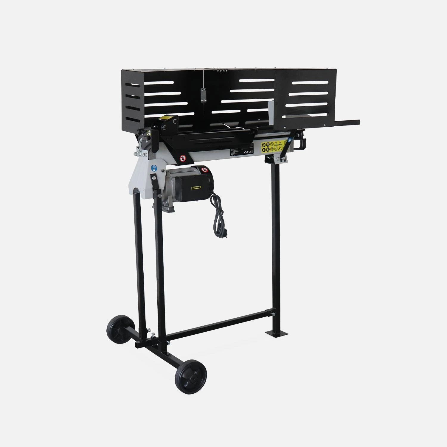 Fendeur De Bûches Horizontal électrique 52cm 2200W + Support 1 Fendeur De Bûches Horizontal électrique 52cm 2200W + Support