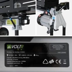 Fendeur De Bûches Horizontal électrique 52cm 2200W + Support 13 Fendeur De Bûches Horizontal électrique 52cm 2200W + Support -Mobilier de maison lgs6t2200stand 7438157becd673ec00f17547d9b8b810