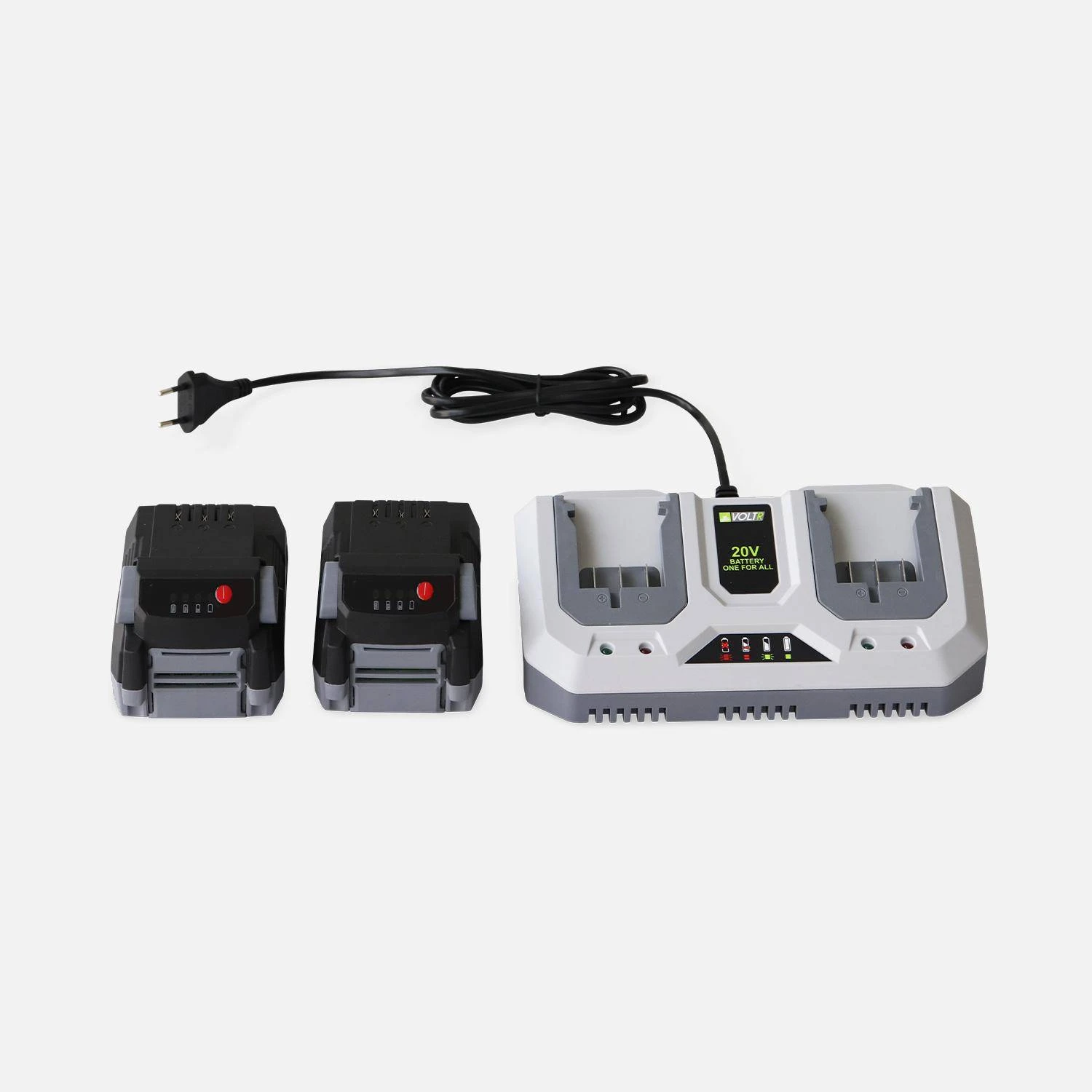 Tondeuse à Gazon à Batterie 2x20V 33cm 4 Tondeuse à Gazon à Batterie 2x20V 33cm – Image 4