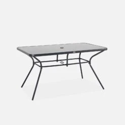 Table De Jardin Acier, 6 Fauteuils Et 1 Parasol 12 Table De Jardin Acier, 6 Fauteuils Et 1 Parasol -Mobilier de maison mt140r6umbat 8a2da3218ab02c9bf71e849ade0a7061