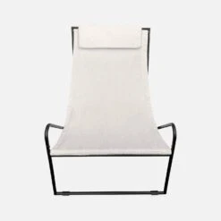 Fauteuil Relax En Toile, Structure Métal (lot De 2) 12 Fauteuil Relax En Toile, Structure Métal (lot De 2) -Mobilier de maison mtrlxkdecrux2 fc0fa1a9e57de951dab4898701a85748