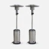 Lot De 2 Parasols Chauffants Gaz 12,5kW