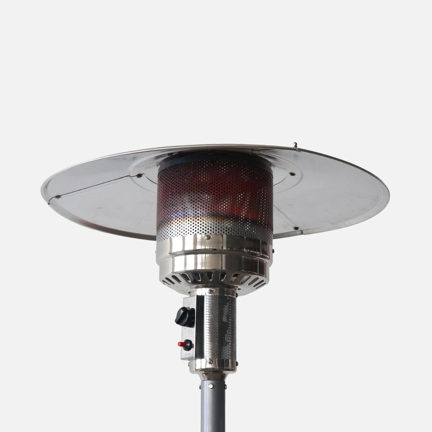 Lot De 2 Parasols Chauffants Gaz 13kW 4 Lot De 2 Parasols Chauffants Gaz 13kW â Image 4